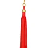 leather-fringe-red-metallic-gold-metal-lobster-by-chiardo Franjuri piele – Rosu